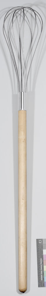 Ballongvisp rostfri trähandtag 125cm