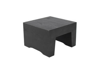 Träpall svart L210xB210xH140mm