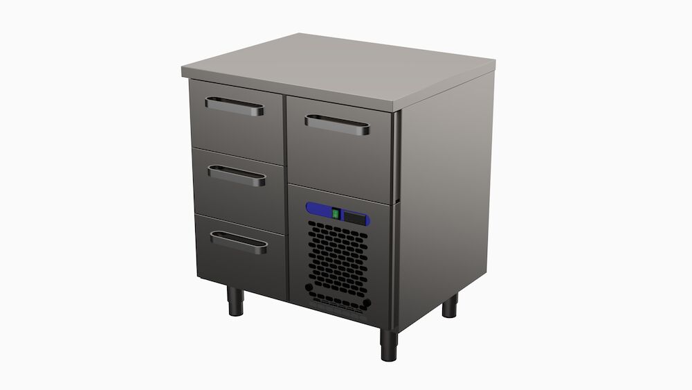 VLE-804 Livsmedelskylbänk