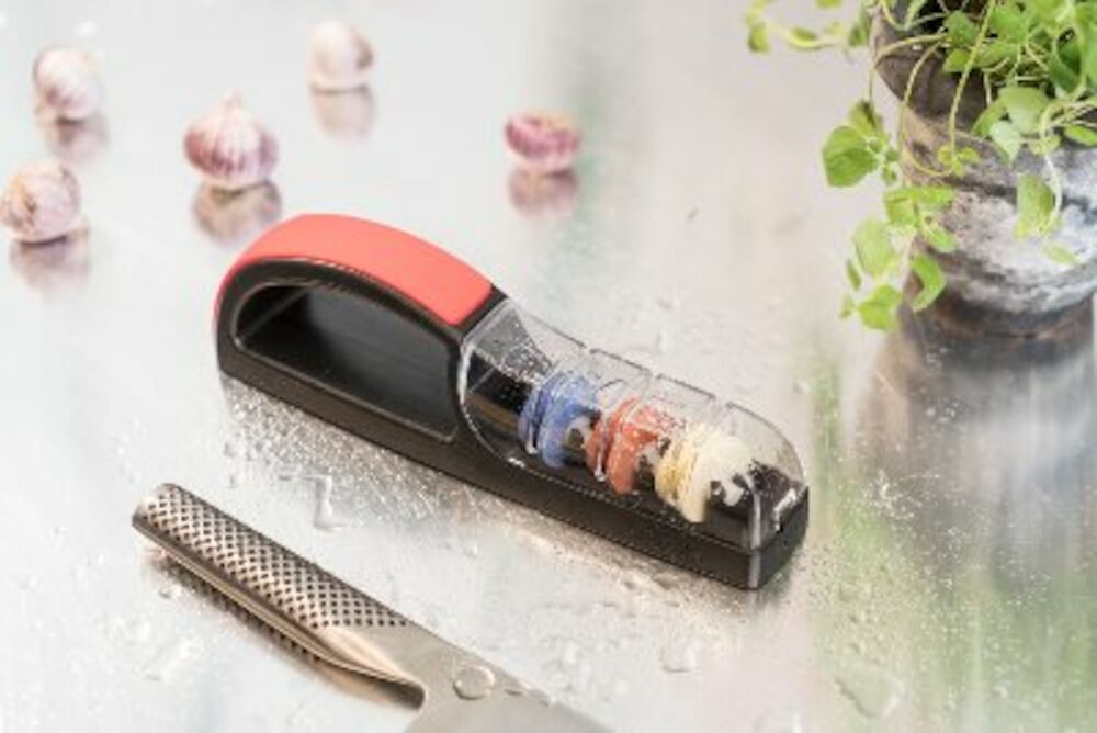 Knivslipare våtslip med 3 hjul