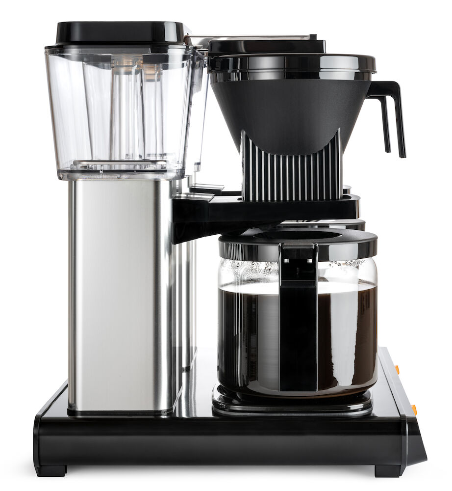 Kaffebryggare Dubbel Svart/Silver 2,5L