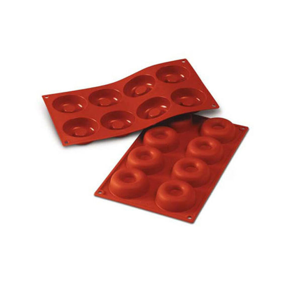 Silikonform SF011 Medium Savarin GN1/3 Röd 50ml