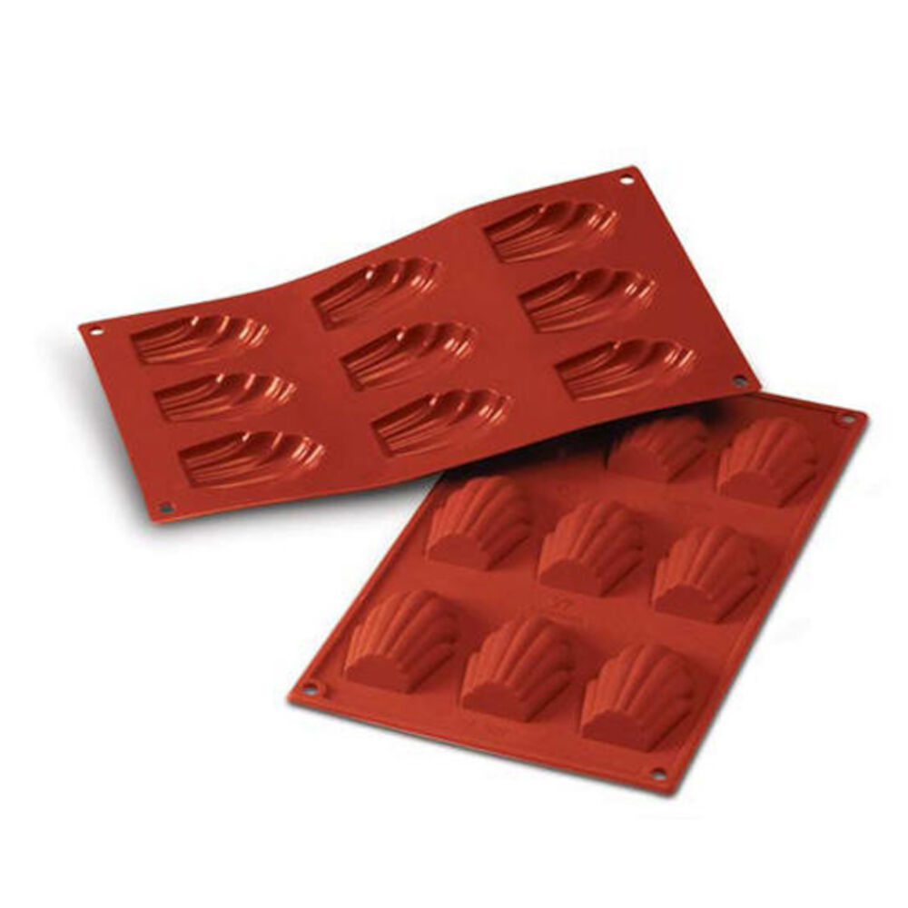 Silikonform SF032 Madeleine Röd GN1/3 30ml