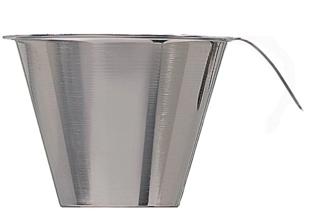 Mått stapelbar rostfri 10cl