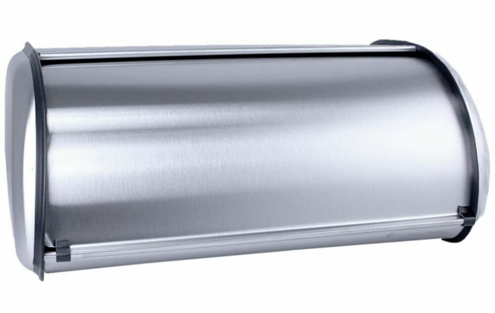 Brödskrin rolltopp rostfri 43x27x19cm
