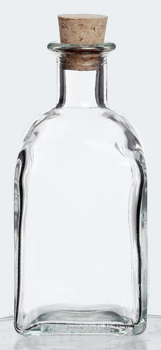 Flaska fyrkantig 25cl