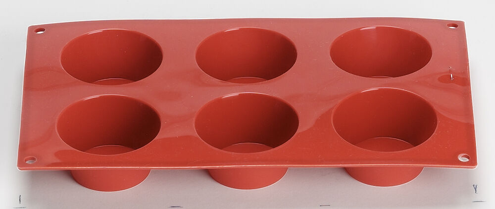 Gastroflex muffins 6st Ø6,9cm h3,5cm 3 pack