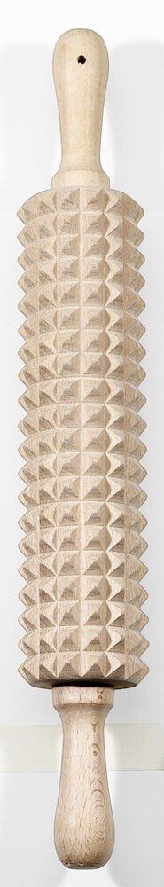 Brödkavel trä naggad 26,5cm