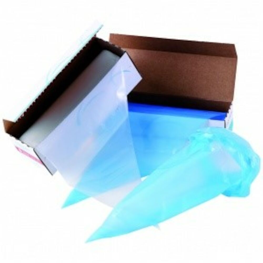 Tyllpåse greppvänlig engångs blå 54cm 72-pack