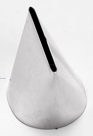 Kanttyll slät rostfri 6 cm