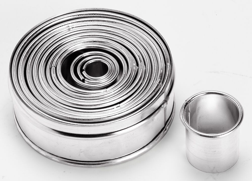 Utstickare rund slät Ø14-85mm 12st