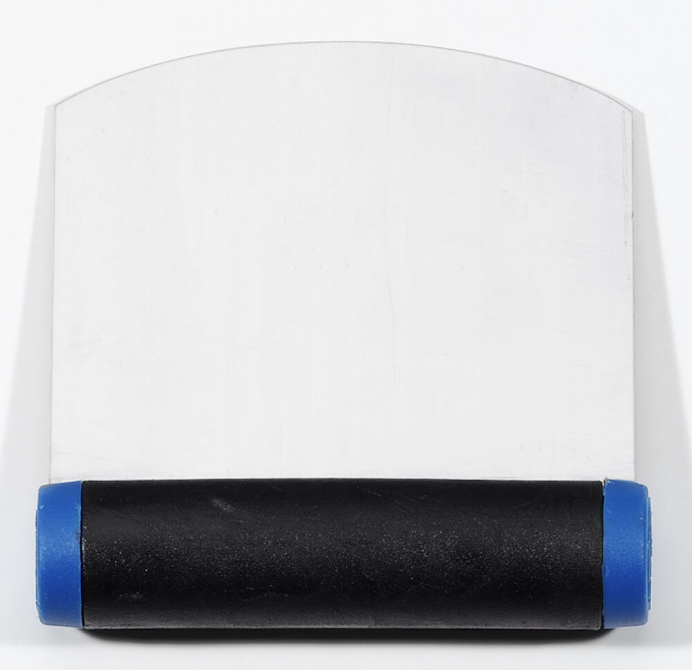 Degskrapa rundad hård rostfri/plast 11cm
