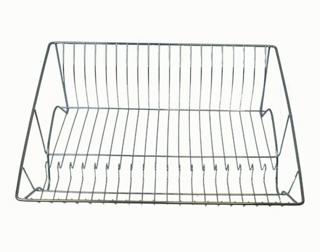 Diskställ metall/plast 45x34cm