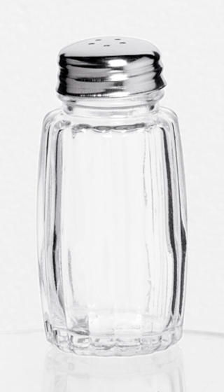 Saltströare glas h8cm