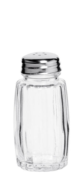 Pepparströare glas h8cm