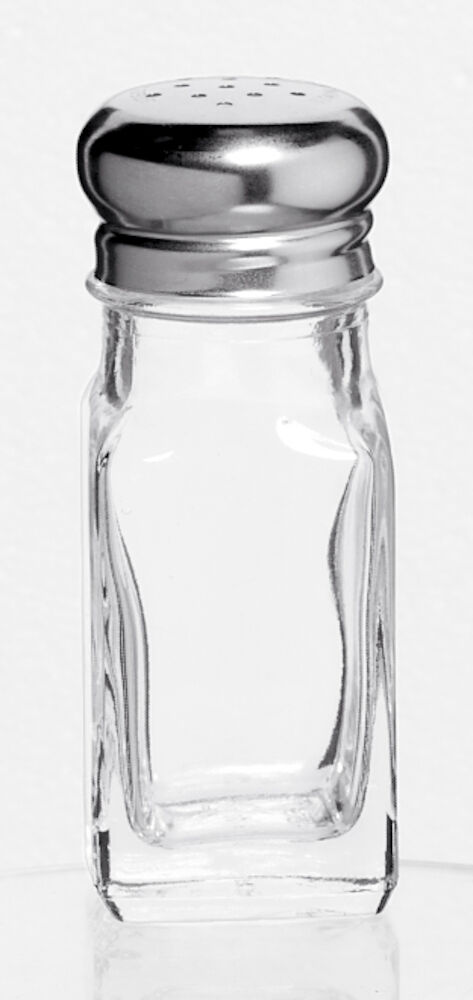 Square ströare glas h10cm