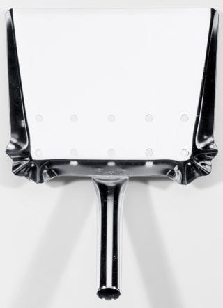 Stekskyffel rostfri bredd 20cm