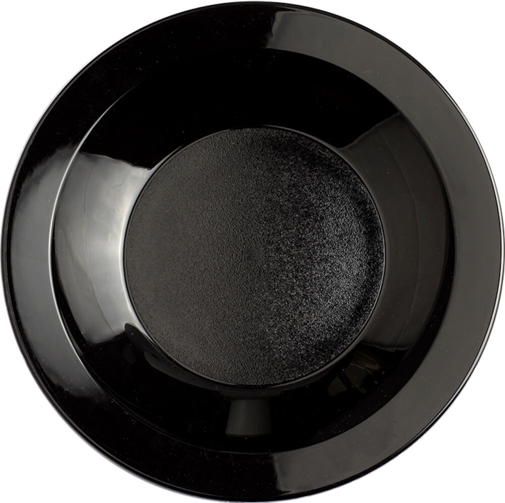 Progress tallrik djup svart Ø24cm