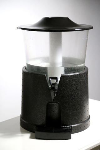 Progress dryckesdispenser svart 20L