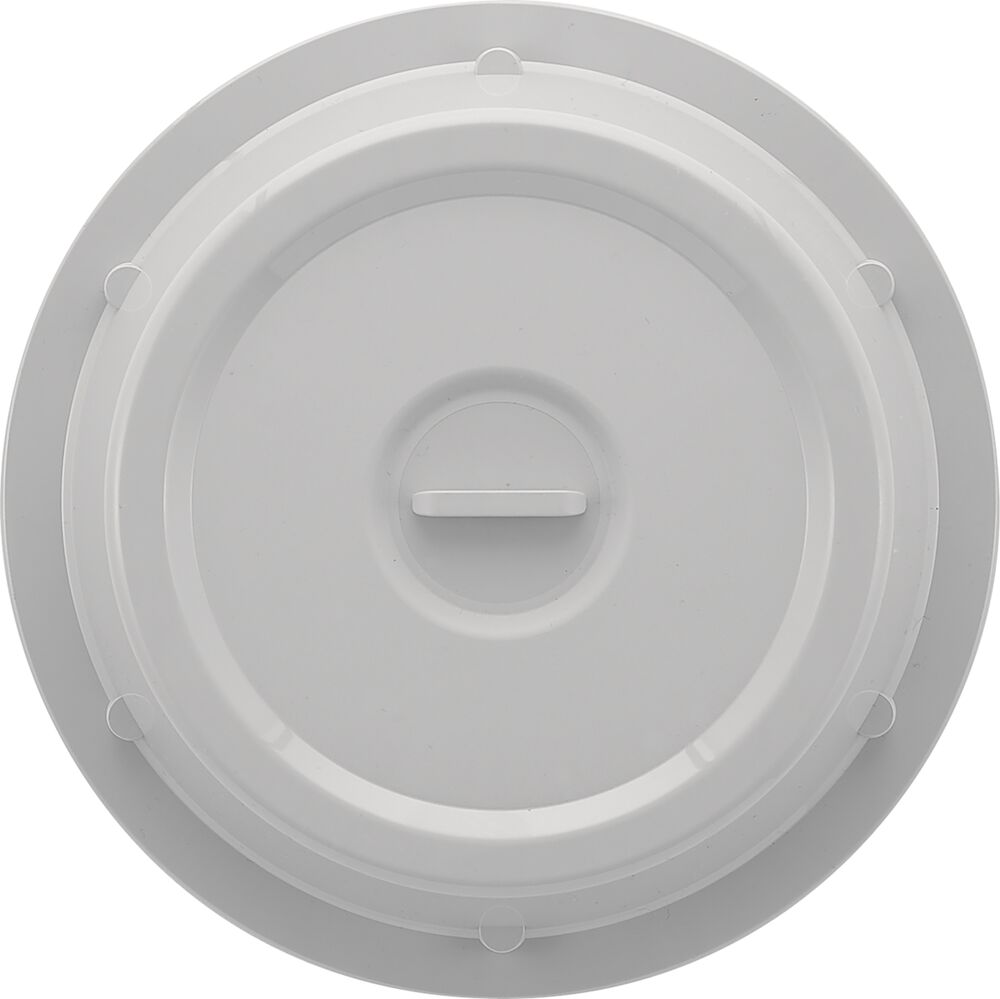 Plastlock Polyester grå stapelbart Ø23,7cm