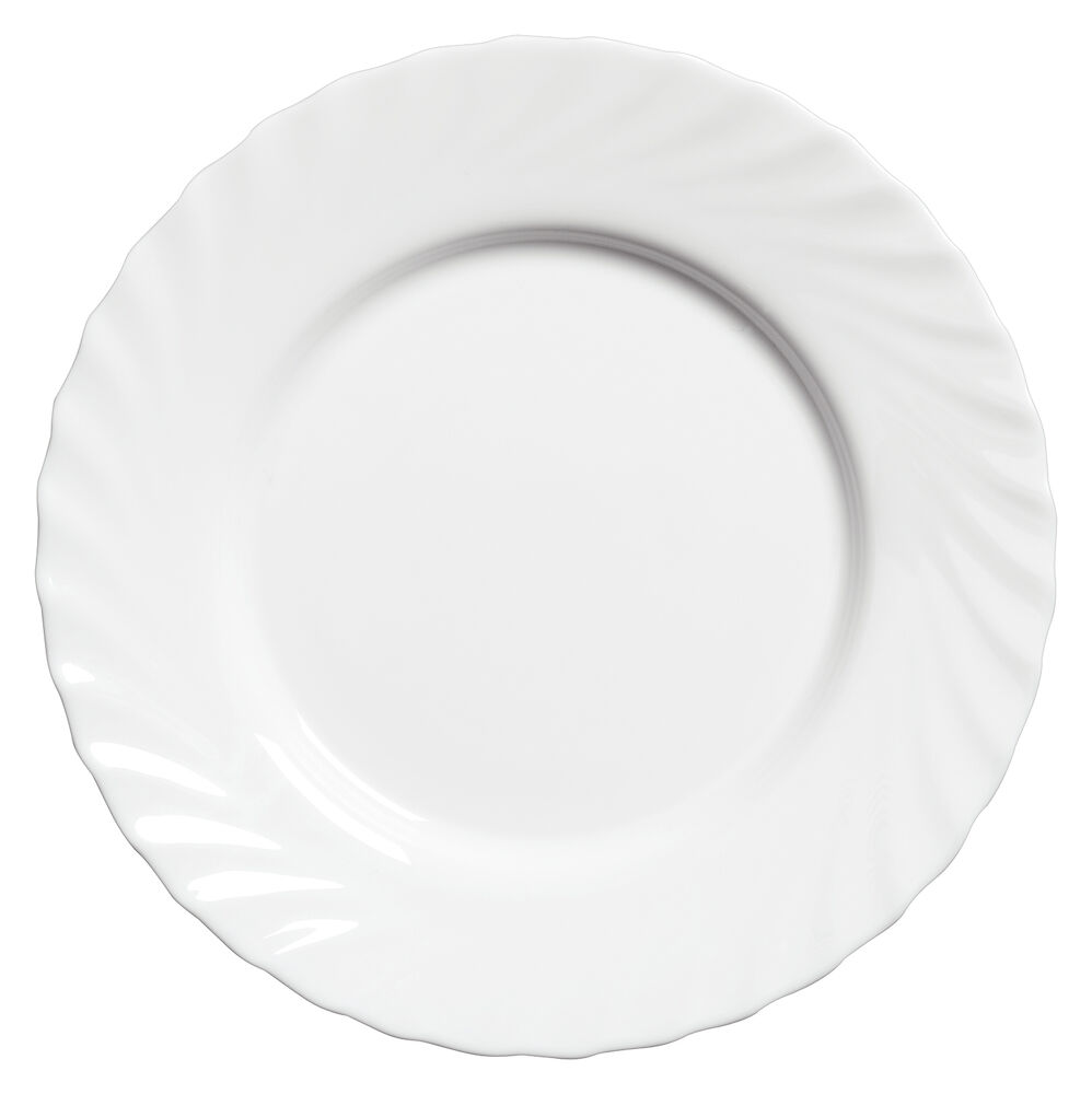 Trianon tallrik flat opalglas Ø19,5cm