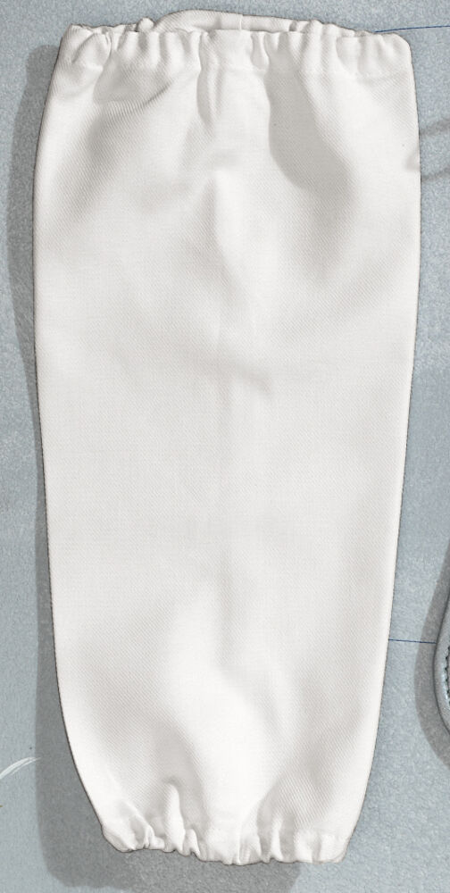 Ärmskydd 100% bomull vit 41cm