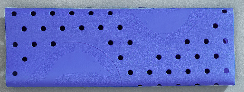 Duschmatta blå 55x55cm