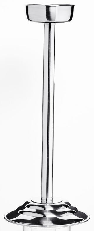 Golvställ rostfri till vinkylare Ø15cm h68cm