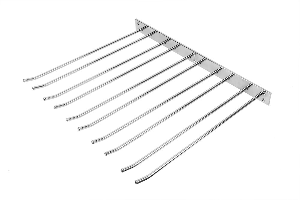 Glashängare silver väggmontage 40cm