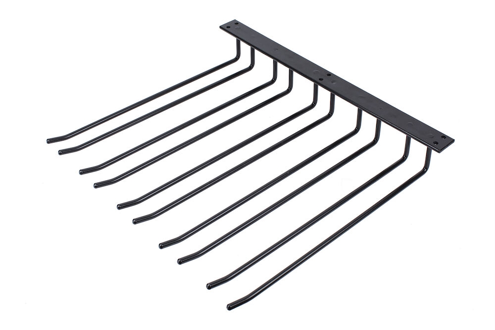 Glashängare svartlackerad takmontage 40cm