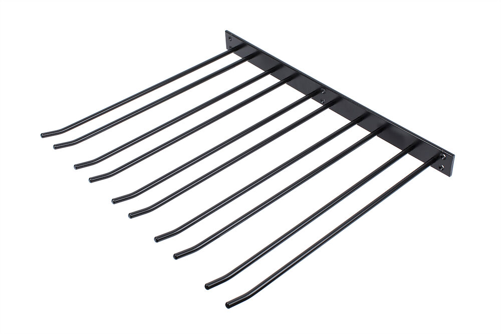 Glashängare vägg svart 40cm