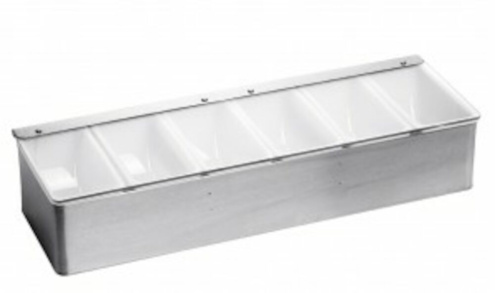 Cocktaildispenser rostfri 6-fack