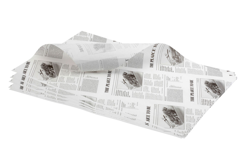 Serveringspapper med tryck 35x25cm 1000-pack