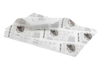 Serveringspapper med tryck 35x25cm 1000-pack