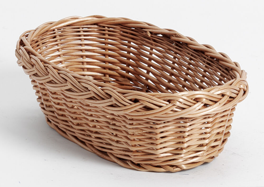 Bestickkorg oval 30X16 cm