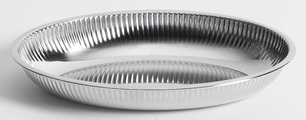 Korg oval rostfri 26,5x18,5cm