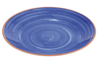La Vida fat melamin blå Ø40,5cm