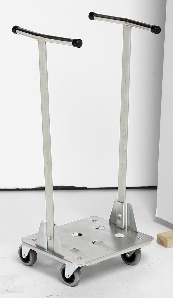 Säckvagn förzinkad för 60L säck 35x30x80cm