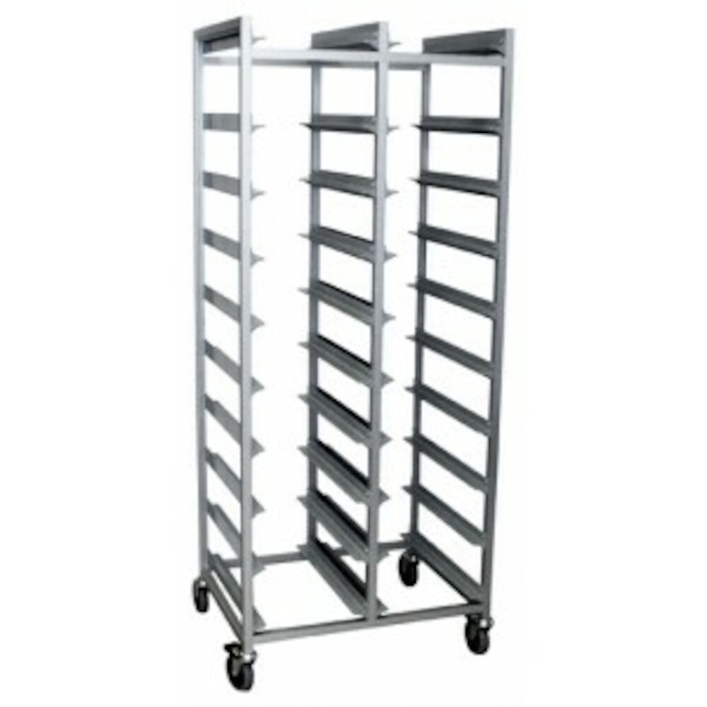 Brickvagn 2x10 brickor 43x33cm alu 75,6x50x160cm