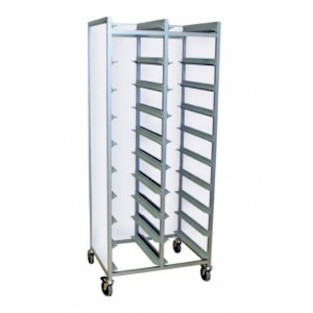 Brickvagn inklädd 2x10 st 43x33 alu 75,6x50x160cm