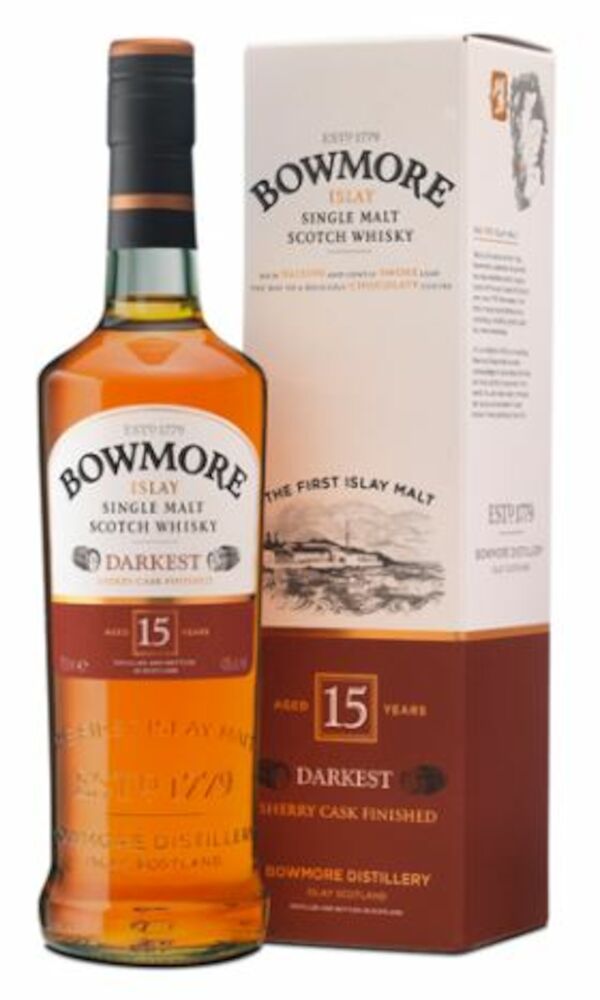 Bowmore Darkest 15 years old