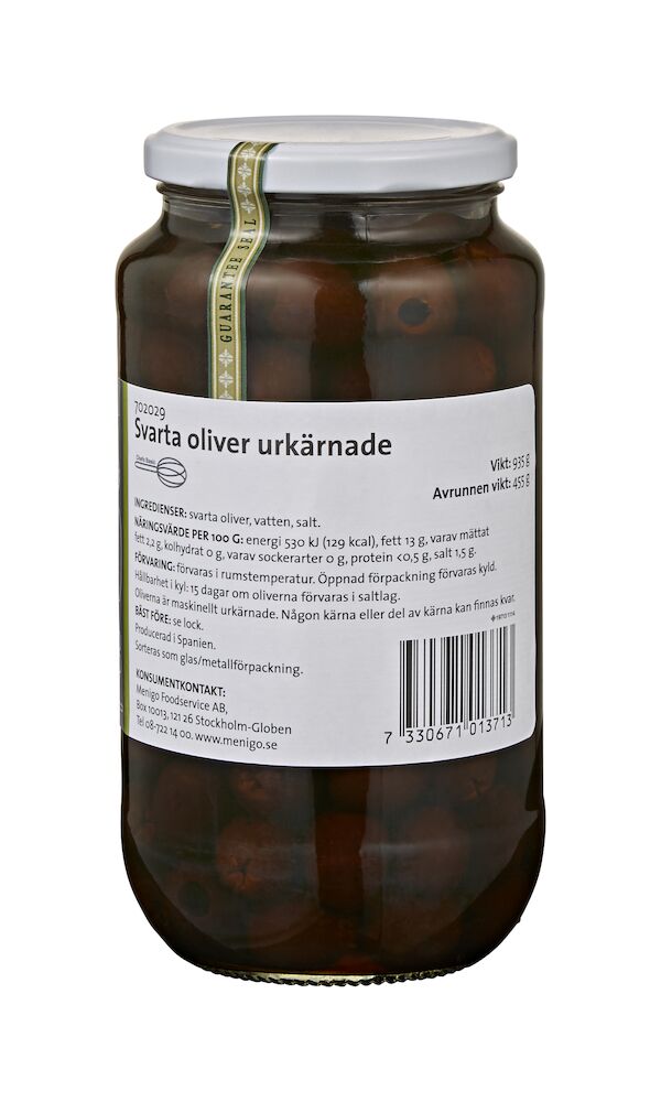 Oliver svarta utan kärnor