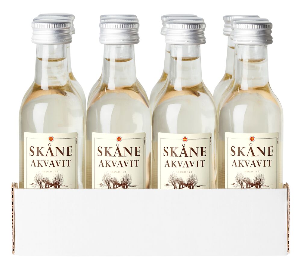 Skåne Aquavit 12x5 cl
Småflaskor