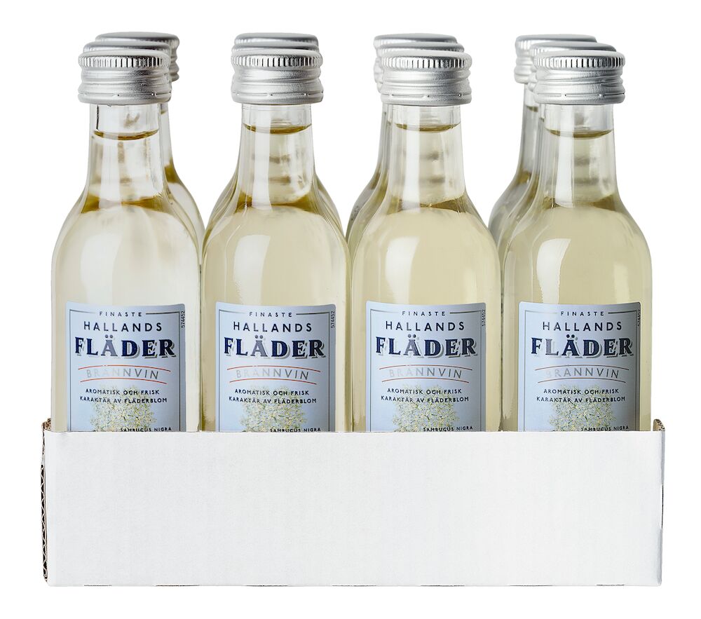 Hallands Fläder 12x5 cl
Småflaskor