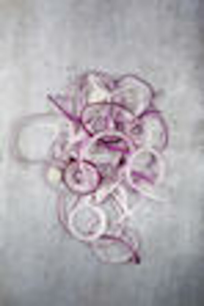 Rödlök Skivad Halvmåne 4 mm