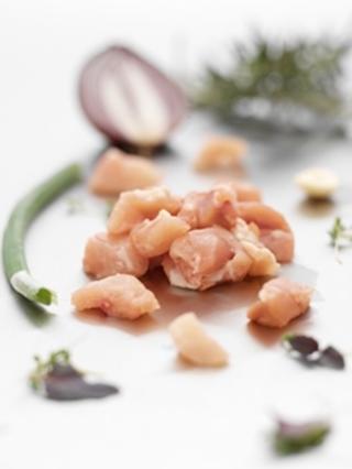 Kycklingkött tärnad lösfryst