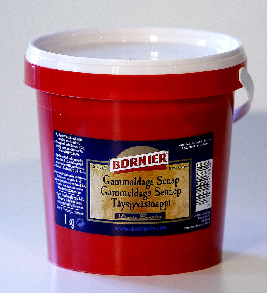 Dijonsenap gammaldags hink