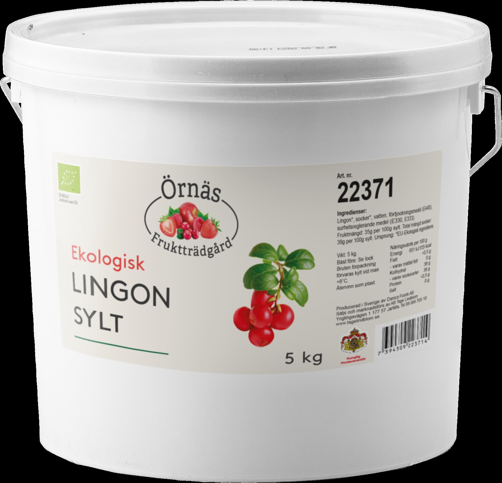Rårörda lingon EKO