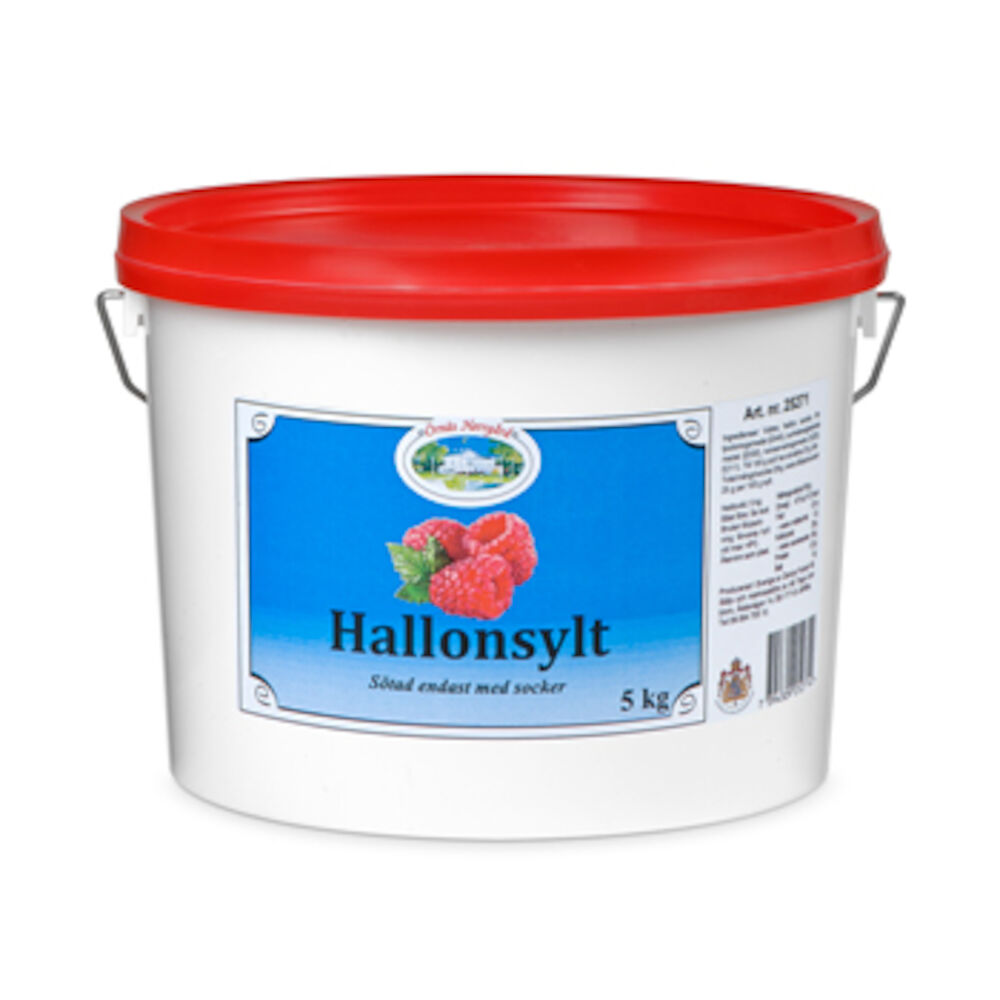 Hallonsylt