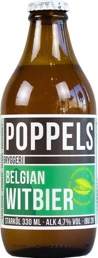 Poppels Belgian Witbier EKO ENGL